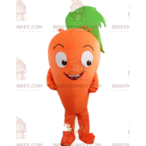 Costume de mascotte BIGGYMONKEY™ de carotte, costume de