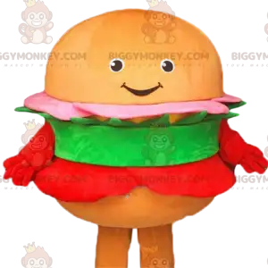 Burger BIGGYMONKEY™ mascot costume, fast food costume, giant