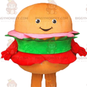 Disfraz de mascota Burger BIGGYMONKEY™, disfraz de comida