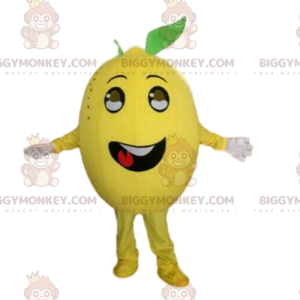 Traje de mascote Lemon BIGGYMONKEY™, fantasia de frutas