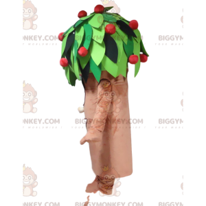 Obstbaum BIGGYMONKEY™ Maskottchenkostüm, Apfelbaumkostüm