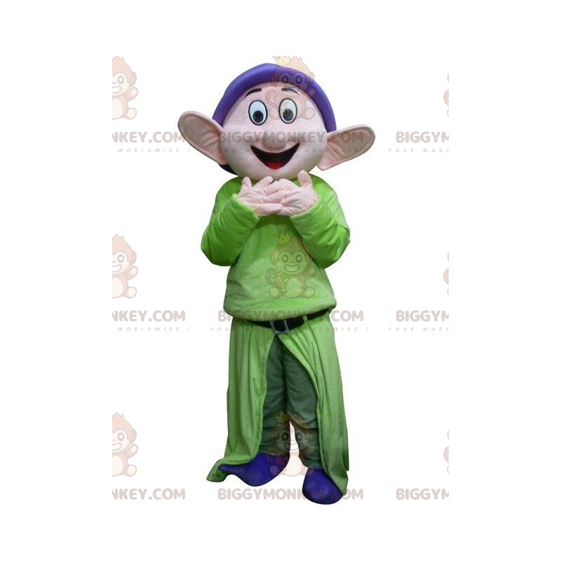 Dopey BIGGYMONKEY™ Mascot Costume from Snow White and the Seven