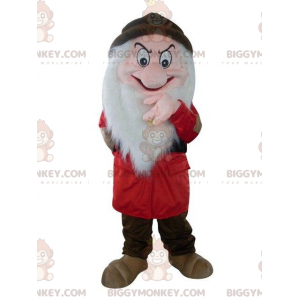 Costume de mascotte BIGGYMONKEY™ de Grincheux dans Blanche