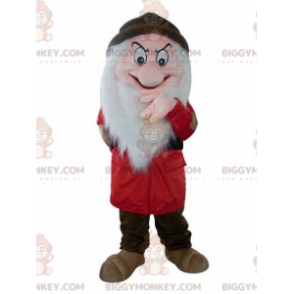 Costume de mascotte BIGGYMONKEY™ de Grincheux dans Blanche