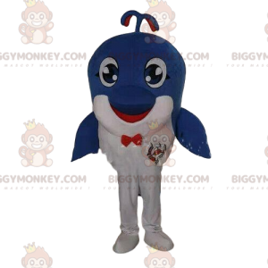 Dolphin BIGGYMONKEY™ Mascot Costume, Whale Costume, Sea