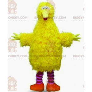 Στολή μασκότ BIGGYMONKEY™ Yellow Bird All Hairy Giant Bird