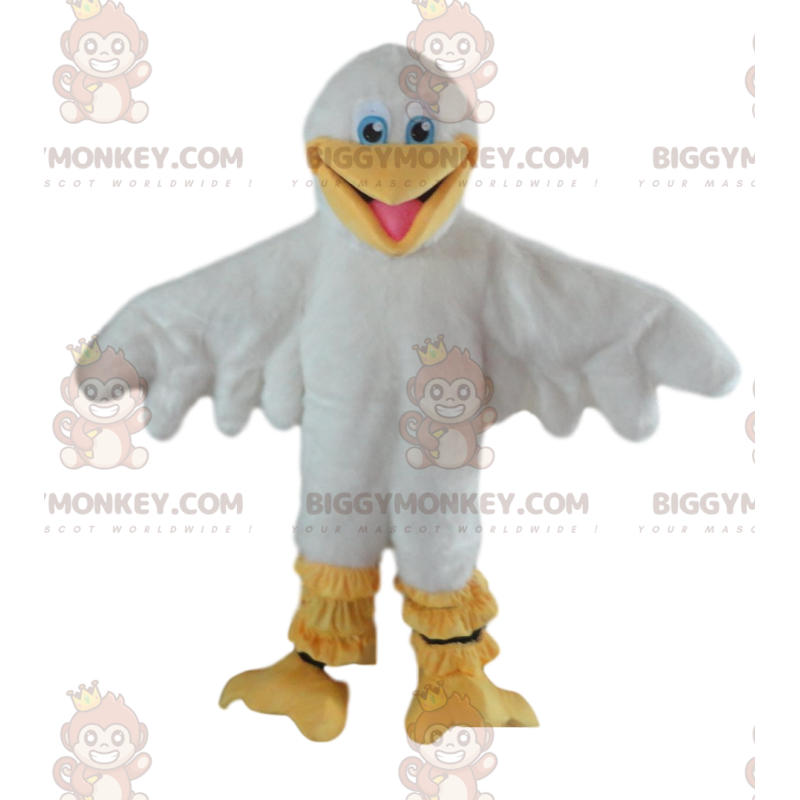 Bird BIGGYMONKEY™ maskottiasu, lokkiasu, lokkipuku -