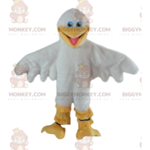 Vogel BIGGYMONKEY™ mascottekostuum, zeemeeuwkostuum