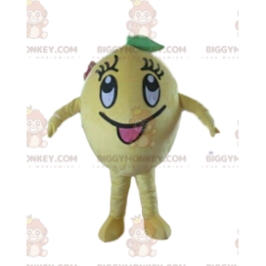 Lemon BIGGYMONKEY™ mascot costume, citrus costume, fruit fancy