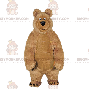 Kostým maskota BIGGYMONKEY™ slavného medvěda z animovaného