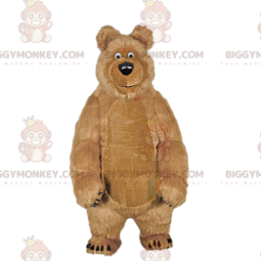 Costume de mascotte BIGGYMONKEY™ de Michka, ours du dessin