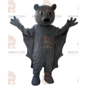 Costume da mascotte pipistrello grigio BIGGYMONKEY™, costume da