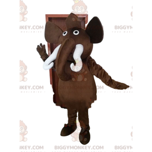 Costume de mascotte BIGGYMONKEY™ de mammouth avec de grandes