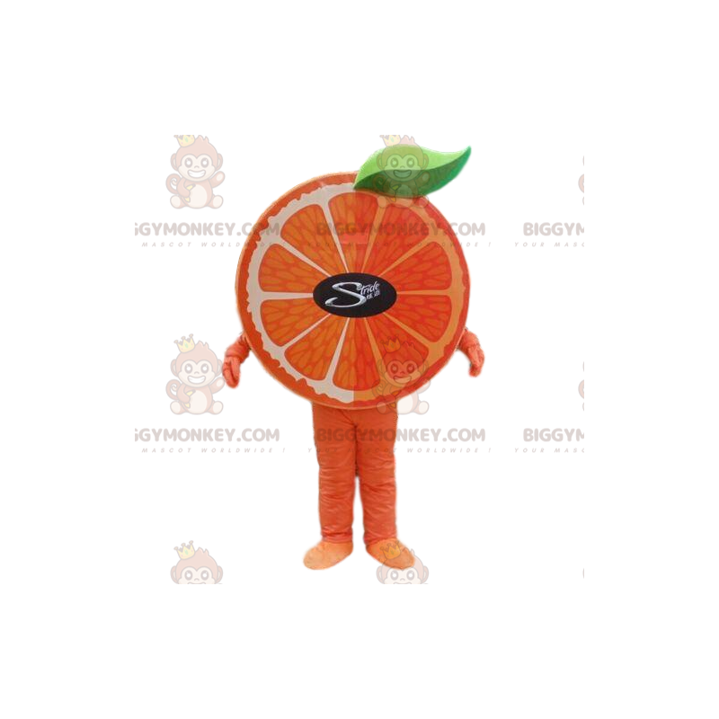 Disfraz de mascota BIGGYMONKEY™ naranja, disfraz de fruta