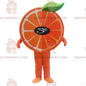 Costume de mascotte BIGGYMONKEY™ d'orange, costume de fruit