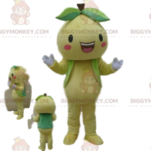 Traje de mascote Pear BIGGYMONKEY™, traje de frutas, frutas