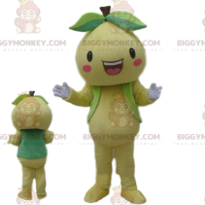 Costume da mascotte BIGGYMONKEY™ pera, costume da frutta