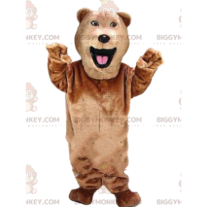 Costume da orso realistico BIGGYMONKEY™ mascotte, costume da