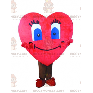 Costume da mascotte cuore gigante BIGGYMONKEY™, costume