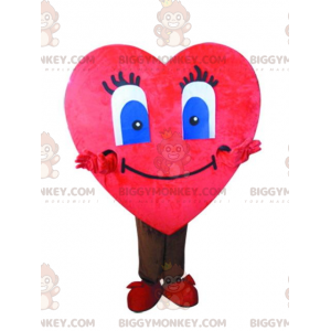Costume de mascotte BIGGYMONKEY™ de cœur géant, costume