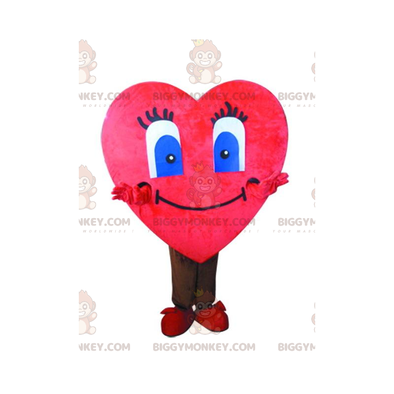 Disfraz de mascota de corazón gigante BIGGYMONKEY™, disfraz de