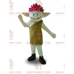 BIGGYMONKEY™ maskotkostume af alf, skovnisse, fekostume -