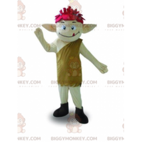 BIGGYMONKEY™ maskotkostume af alf, skovnisse, fekostume -