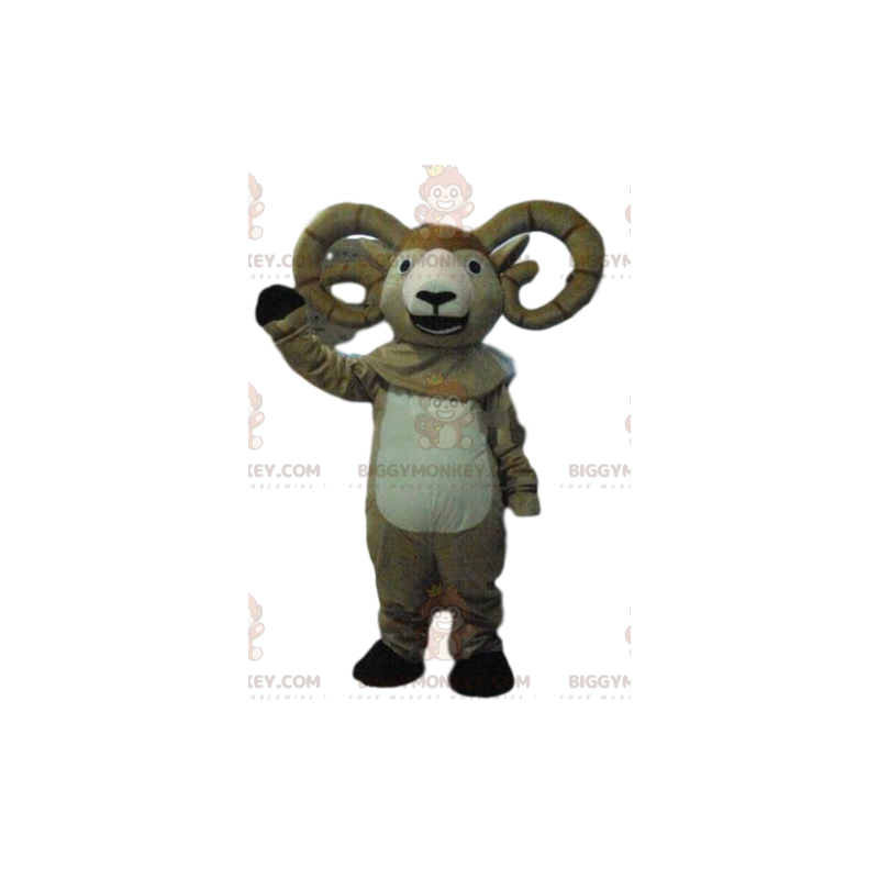 Costume de mascotte BIGGYMONKEY™ de chèvre, de bouc, de bélier