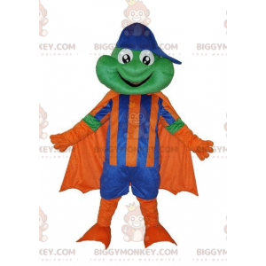 BIGGYMONKEY™ costume da mascotte di rana in costume da