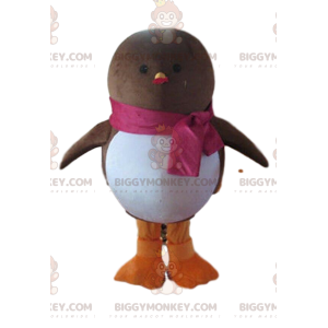 Grote vogel BIGGYMONKEY™ mascottekostuum, babyvogelkostuum