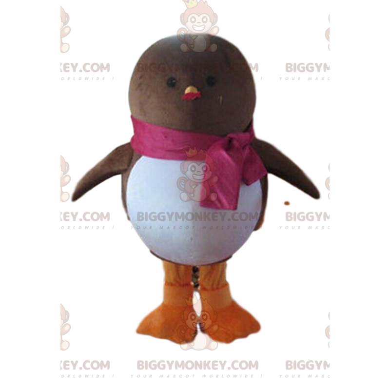 Disfraz de mascota Big Bird BIGGYMONKEY™, disfraz de pájaro