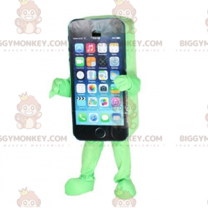 BIGGYMONKEY™ costume da mascotte cellulare, smartphone