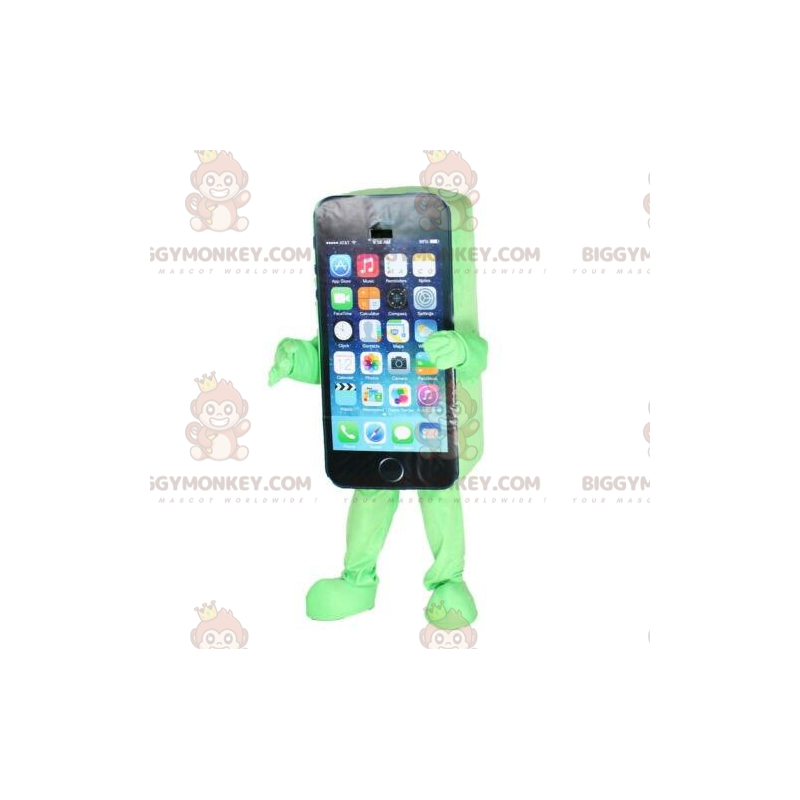 BIGGYMONKEY™ costume da mascotte cellulare, smartphone