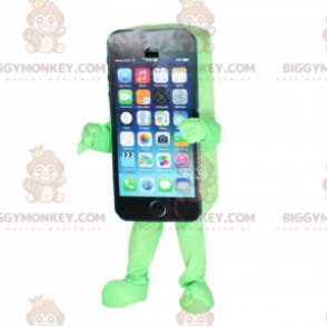 BIGGYMONKEY™ fantasia de mascote celular, smartphone, fantasia