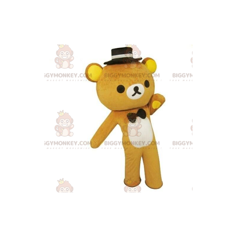 Stijlvolle teddybeer BIGGYMONKEY™ mascottekostuum, romantisch