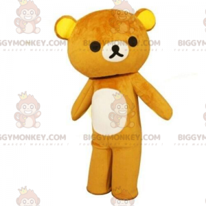 Στολή μασκότ Teddy BIGGYMONKEY™, στολή αρκούδας, καφέ αρκουδάκι