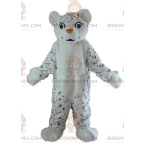 Traje de mascota BIGGYMONKEY™ de tigre blanco y negro, traje de