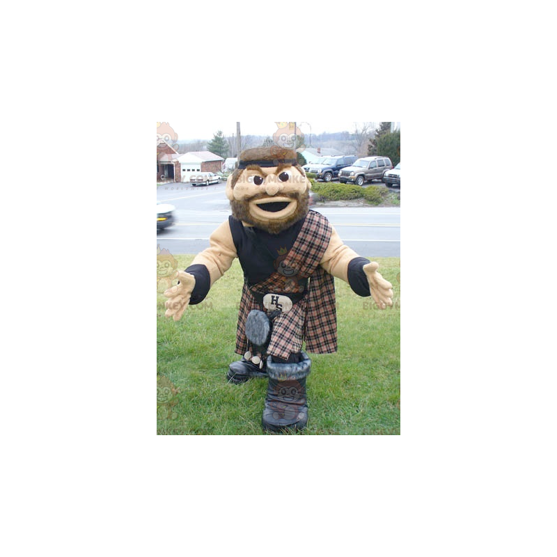 Costume de mascotte BIGGYMONKEY™ d'écossais d'irlandais -