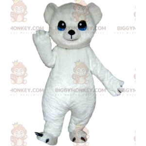 Disfraz de mascota de oso polar BIGGYMONKEY™, disfraz de oso de