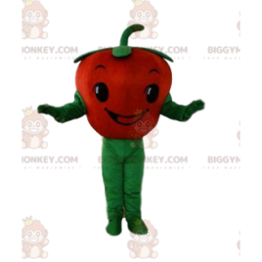 Tomato BIGGYMONKEY™ maskotdräkt, grönsaksdräkt, röd frukt-dräkt