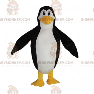 BIGGYMONKEY™ Riesenpinguin-Maskottchen-Kostüm, schwarz-weißes