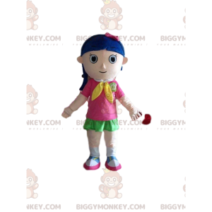 Costume da mascotte BIGGYMONKEY™ per ragazza, costume da