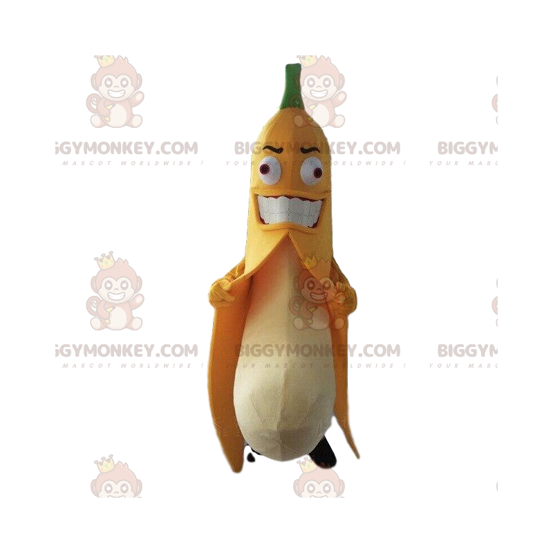 Disfraz de mascota de plátano gigante BIGGYMONKEY™, gran