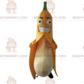 Gigantische banaan BIGGYMONKEY™ mascottekostuum, leuk