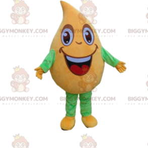 Lemon BIGGYMONKEY™ mascot costume, citrus costume, fruit fancy