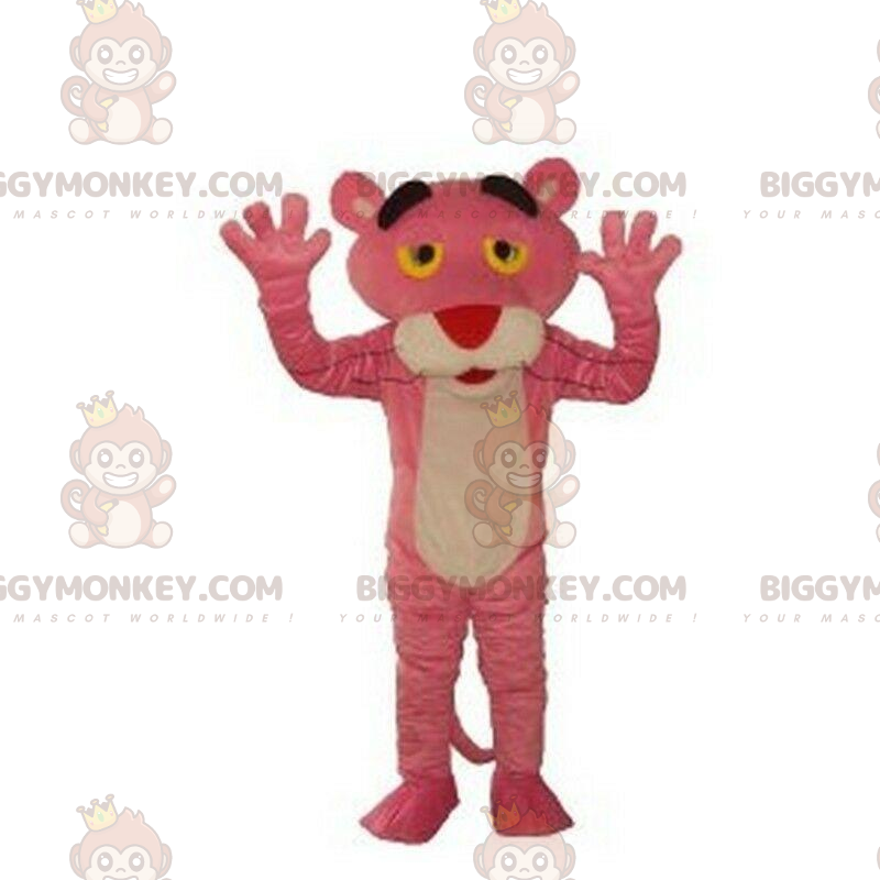 Famous Cartoon Character BIGGYMONKEY™ Pink Panther Mascot