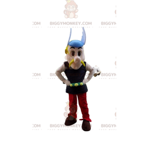 Kostium maskotki BIGGYMONKEY™ Asterixa, słynnej Galii w Asterix