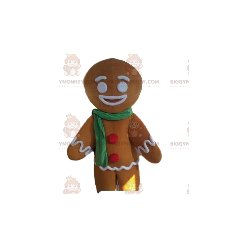 Lebkuchen BIGGYMONKEY™ Maskottchenkostüm, Süßigkeitenkostüm