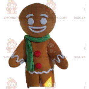 Lebkuchen BIGGYMONKEY™ Maskottchenkostüm, Süßigkeitenkostüm