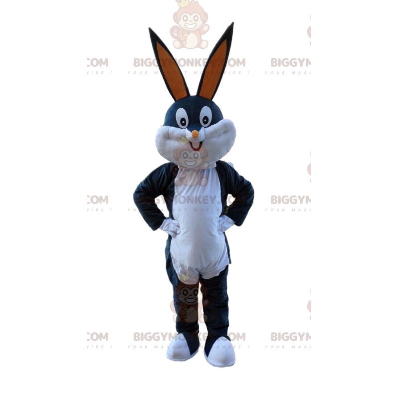Costume da mascotte Looney Tunes Bugs Bunny BIGGYMONKEY™ grigio